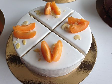 Миндально-абрикосовый торт Кондитория